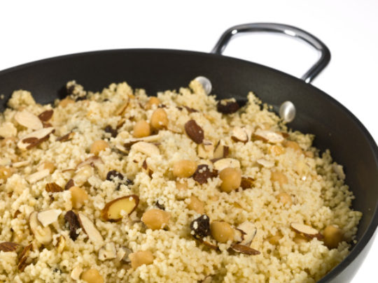 Garbanzo Beans and Couscous